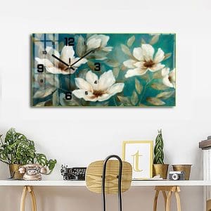 Tranh đồng hồ treo tường Mã TNH014