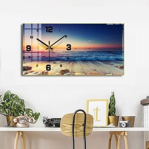 Tranh đồng hồ treo tường Mã TNH015