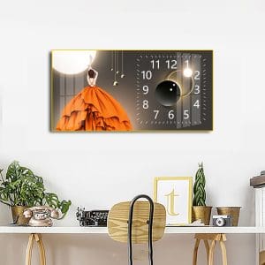 Tranh đồng hồ treo tường Mã TNH047