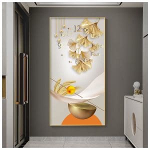 Tranh đồng hồ hiện đại treo tường TDH055