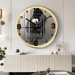 Tranh đồng hồ tròn treo tường DHT051