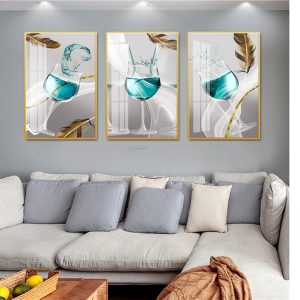 Tranh Bộ Cốc Ly Treo Phòng Ăn PA03