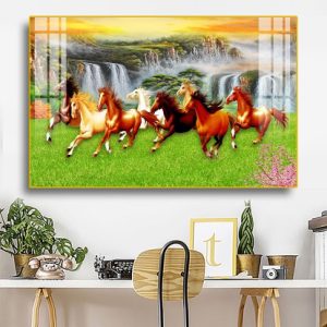 Tranh Mã Đáo Thành Công Treo Phòng Khách MD20