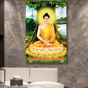 Tranh  Phật Thích Ca Mâu Ni Treo Phòng Thờ TP29