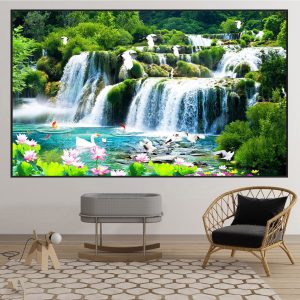 Tranh Sơn Thủy Hữu Tình Treo Phòng Khách ST19