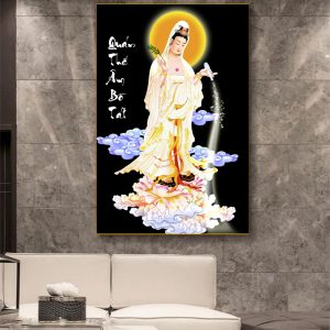 Tranh  Phật Ngài Bồ Tát Treo Phòng Thờ TP24