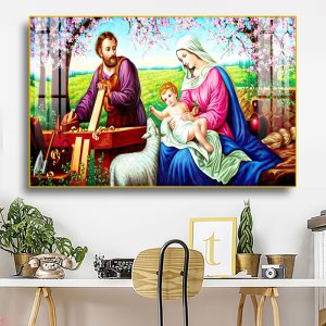 Tranh Công Giáo treo phòng khách CG11