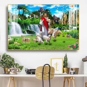 Tranh Công Giáo Đức Chúa Giêsu treo phòng khách CG14