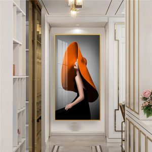 Tranh Cô Gái Hiện Đại Treo Spa Phòng Khách CG07