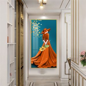 Tranh Cô Gái Hiện Đại Treo Spa CG06