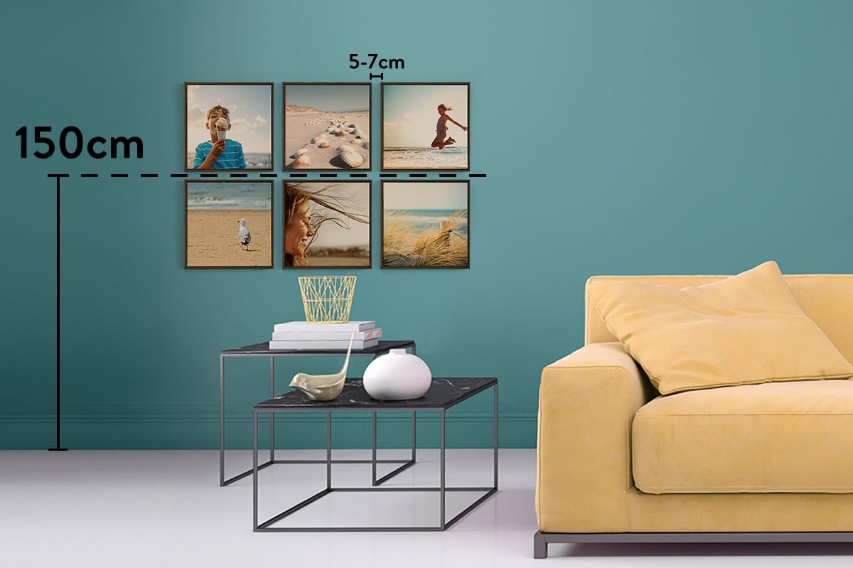 Hướng dẫn cách treo tranh theo kích thước và bố cục