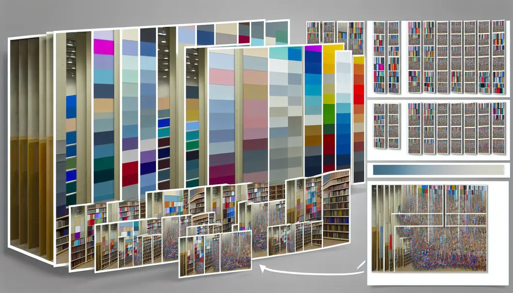 Phòng khách ấm cúng với trang trí tranh treo tường.